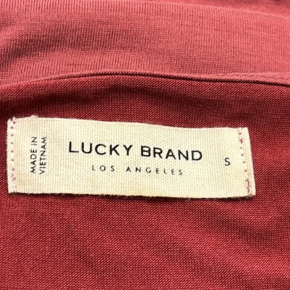 NWT Lucky Brand Faux Wrap Blouse - Picture 5 of 7